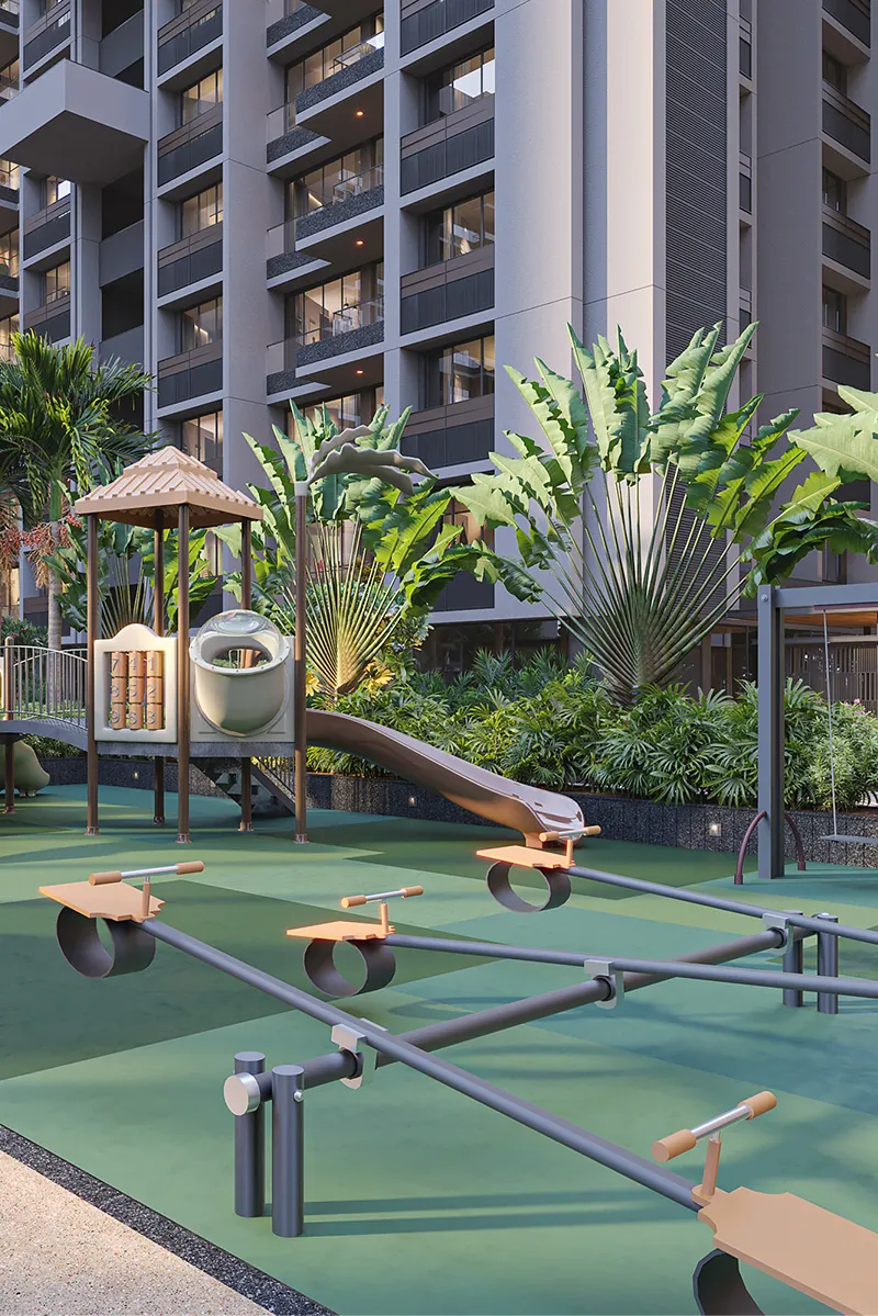 Play area at Beverlynn Upvan